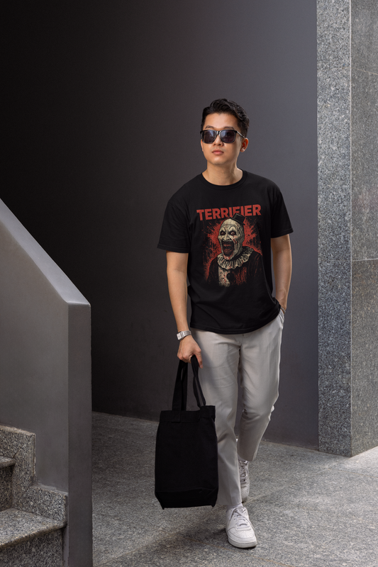 Terrifier Horror T-Shirt: Art the Clown Gorecore Streetwear