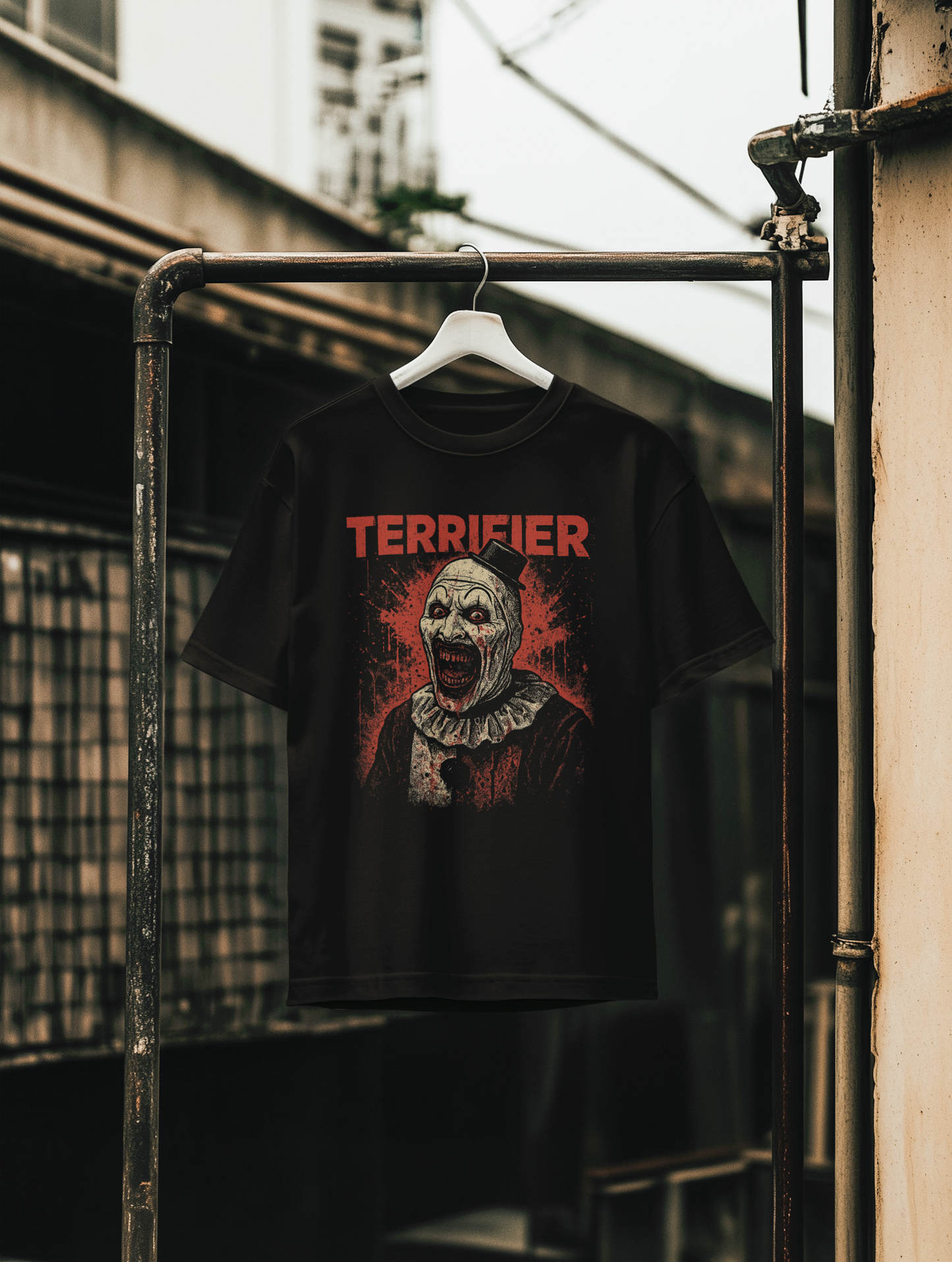 Terrifier Horror T-Shirt: Art the Clown Gorecore Streetwear