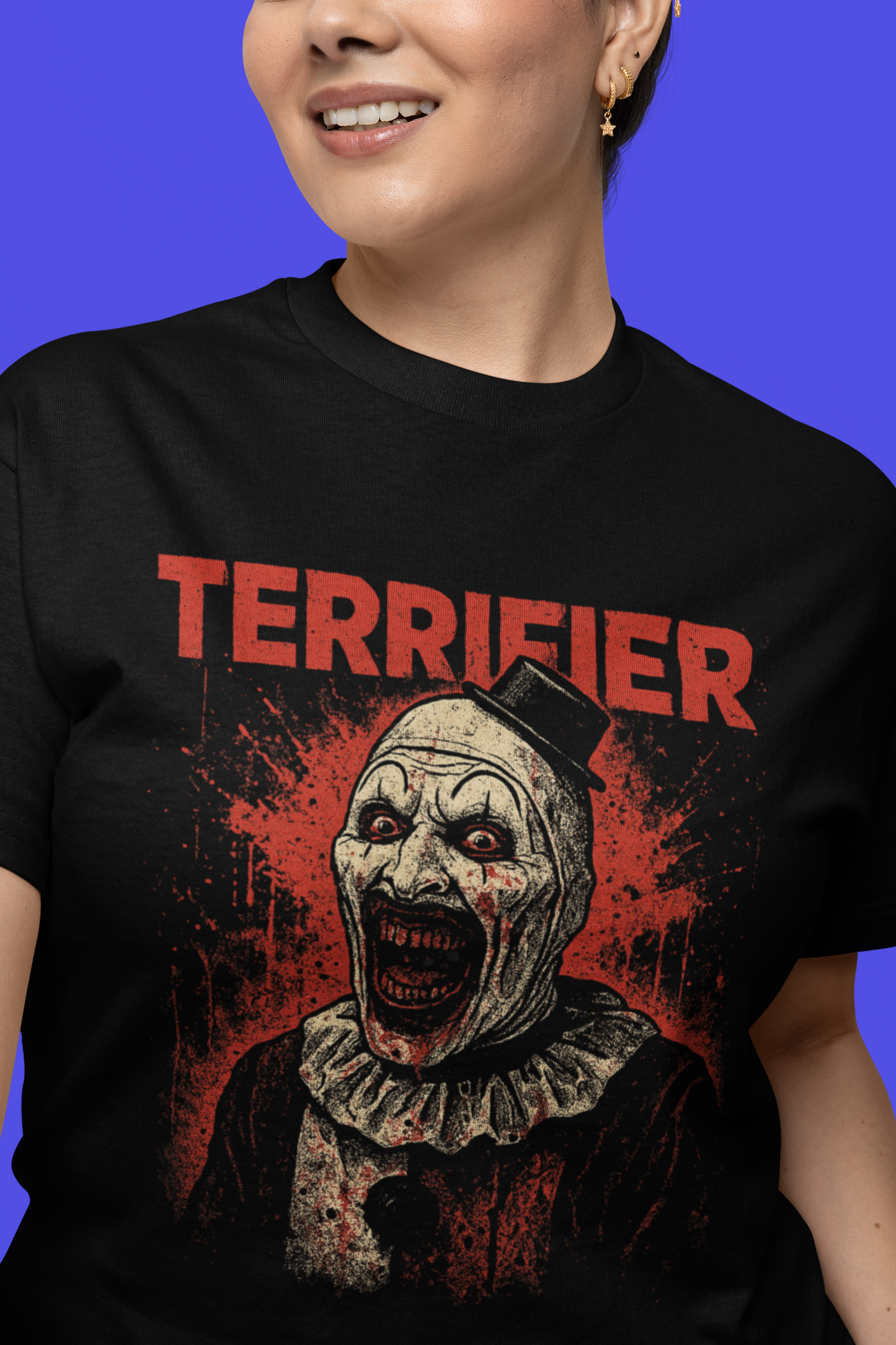 Terrifier Horror T-Shirt: Art the Clown Gorecore Streetwear