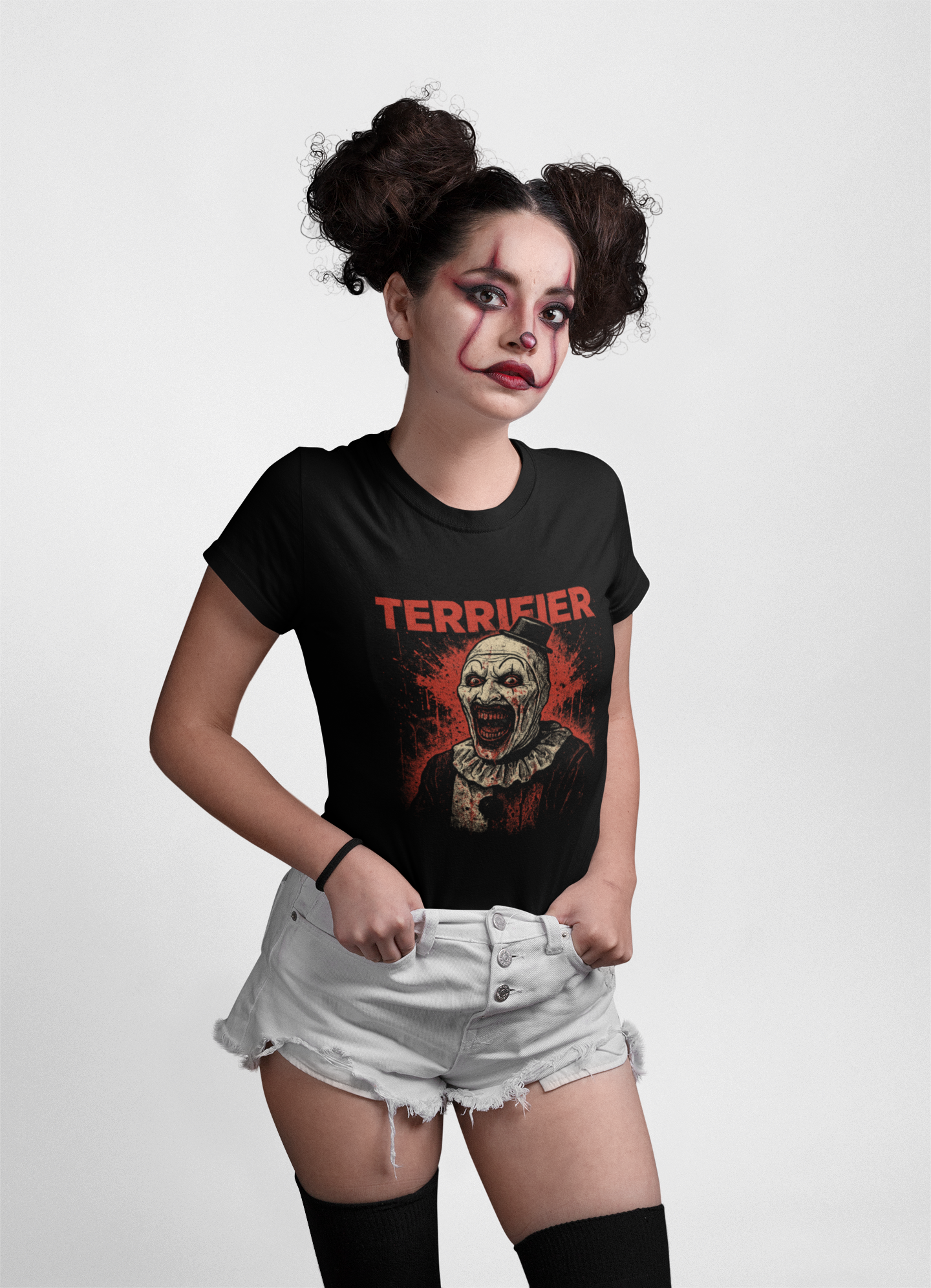 Terrifier Horror T-Shirt: Art the Clown Gorecore Streetwear
